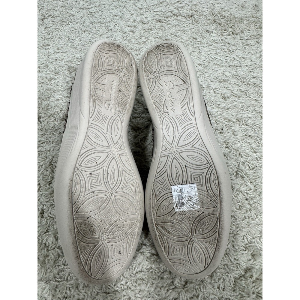 Skechers Martha Stewart Pier-Lite Reflection Slip-On Wedge Shoes Size 8 Brown - Picture 10 of 13